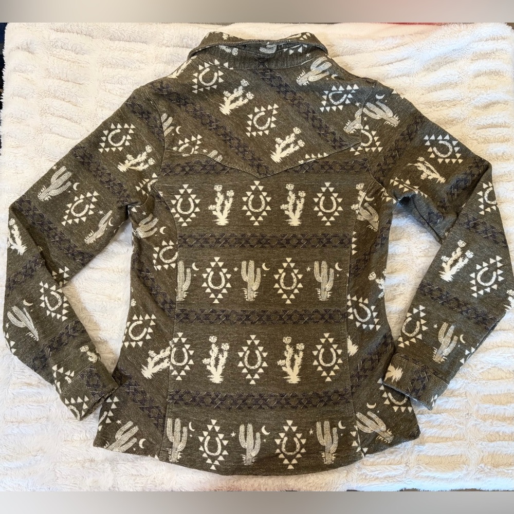 Outback Trading Company Women’s Fay Western Shirt Size S - Picture 8 of 10